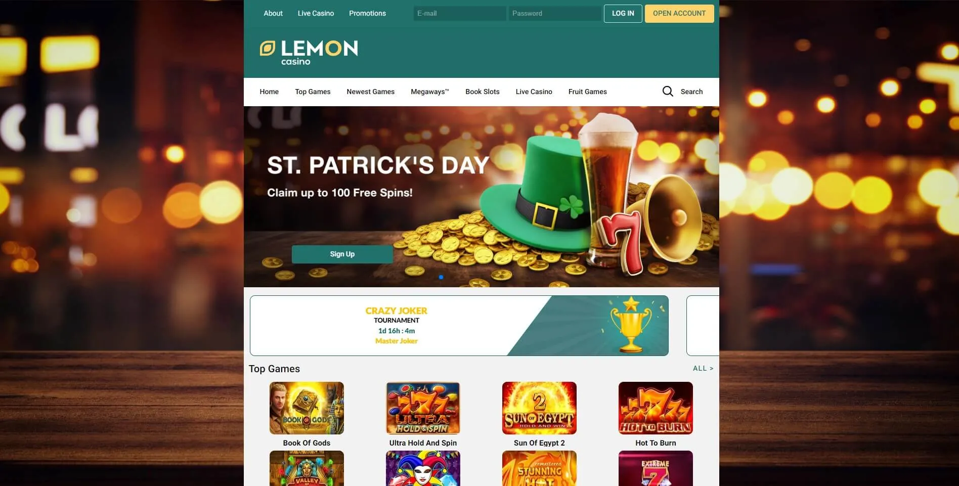 Lemon Casino games