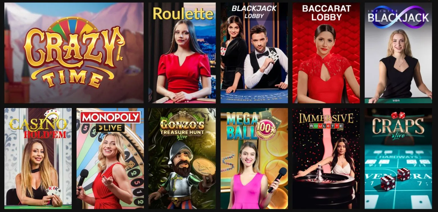 betinia live casino