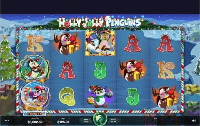 Holly Jolly Penguins 2