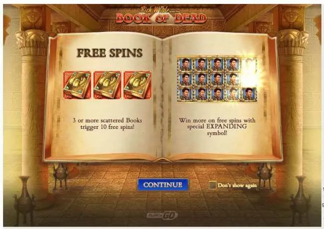 Review Book of Dead 2