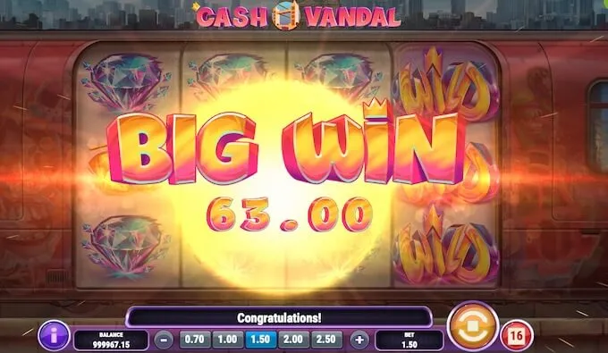 Review Cash Vandal 6