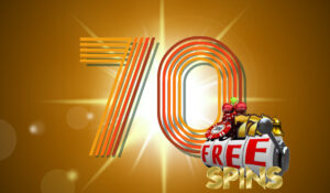 70 free spins review