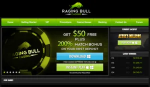 Raging bull promo