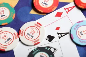playing blackjack and winning 2